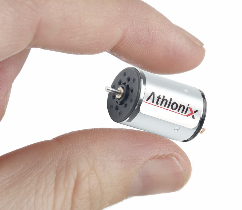Athlonix 22DCP Brush DC Motors가 비용 효율적인 패키지로 토크 속도 성능을 제공합니다.